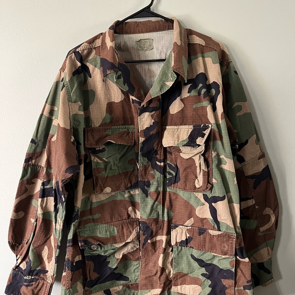 U.S. Army Green and Brown Military Field Jacket